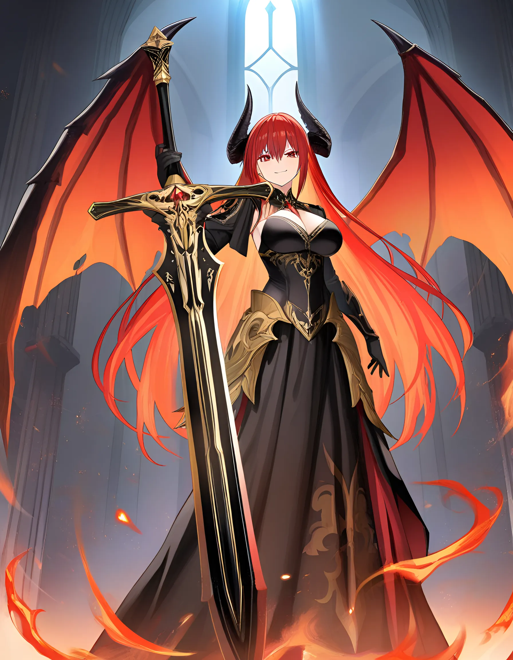Mage Ignia Ember — full portrait