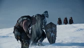 Ash Knight — A knight disobeys the crown to carry a hunted life through snow.