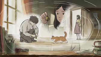 Heart Memory Box — A cat bell turns a quiet apartment task into remembered affection.