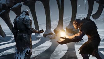 Ash Knight — The living light chooses the feared man as its protector.