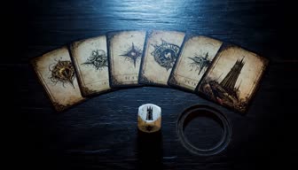 Fate Dice Table — The tabletop rules become a playable portal-selection sequence.