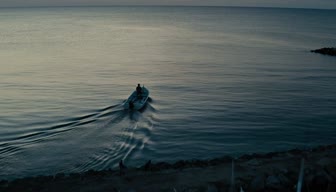 Far Out — The small boat crosses the boundary from harbor familiarity into the open Gulf Stream.
