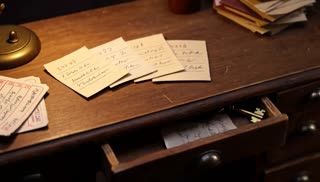 Staying Over in His Secret Room — The absent man's unsent notes assemble a confession without bringing him into the room.