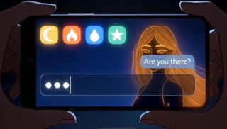 Typing... — language as presence viewed through tech-product.