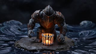 Ash Knight — duty versus cruelty viewed through chase-action.