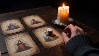Fate Dice Table — shadow endings and hidden rescue viewed through horror-supernatural.