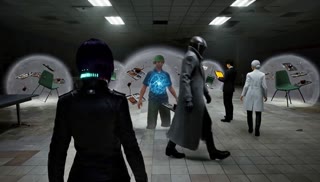 Null-field — a distributed top secret viewed through horror-supernatural.