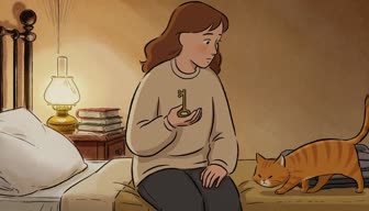Staying Over in His Secret Room — love inferred from ordinary objects viewed through family-domestic.