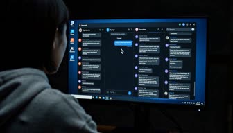 Typing... — four contrasting AI personas viewed through tech-product.