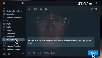 Unsent — silence instead of resolution viewed through work-industry.
