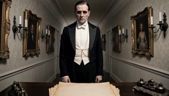Verdigris-manor — closed-circle manor murder viewed through horror-supernatural.