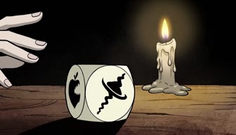 Fate Dice Table — shadow endings and hidden rescue viewed through horror-supernatural.