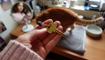 Staying Over in His Secret Room — love inferred from ordinary objects viewed through family-domestic.